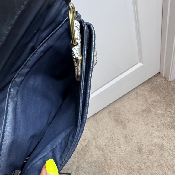 Vintage VR Classic Canvas Monogram Clutch Wallet Purse with Matching Keychain - Picture 6 of 8